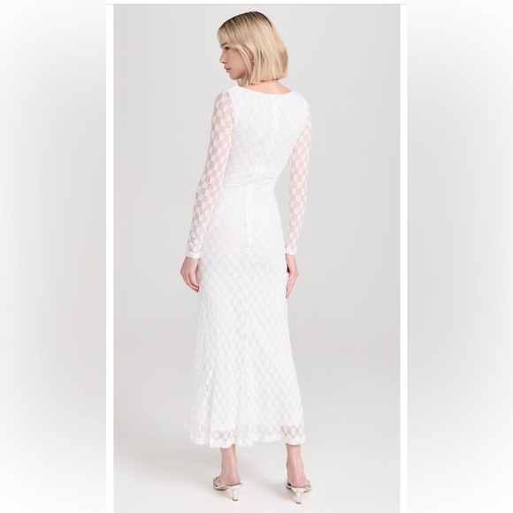 REVOLVE BARDOT Adoni Midi Dress in White - Picture 15 of 16
